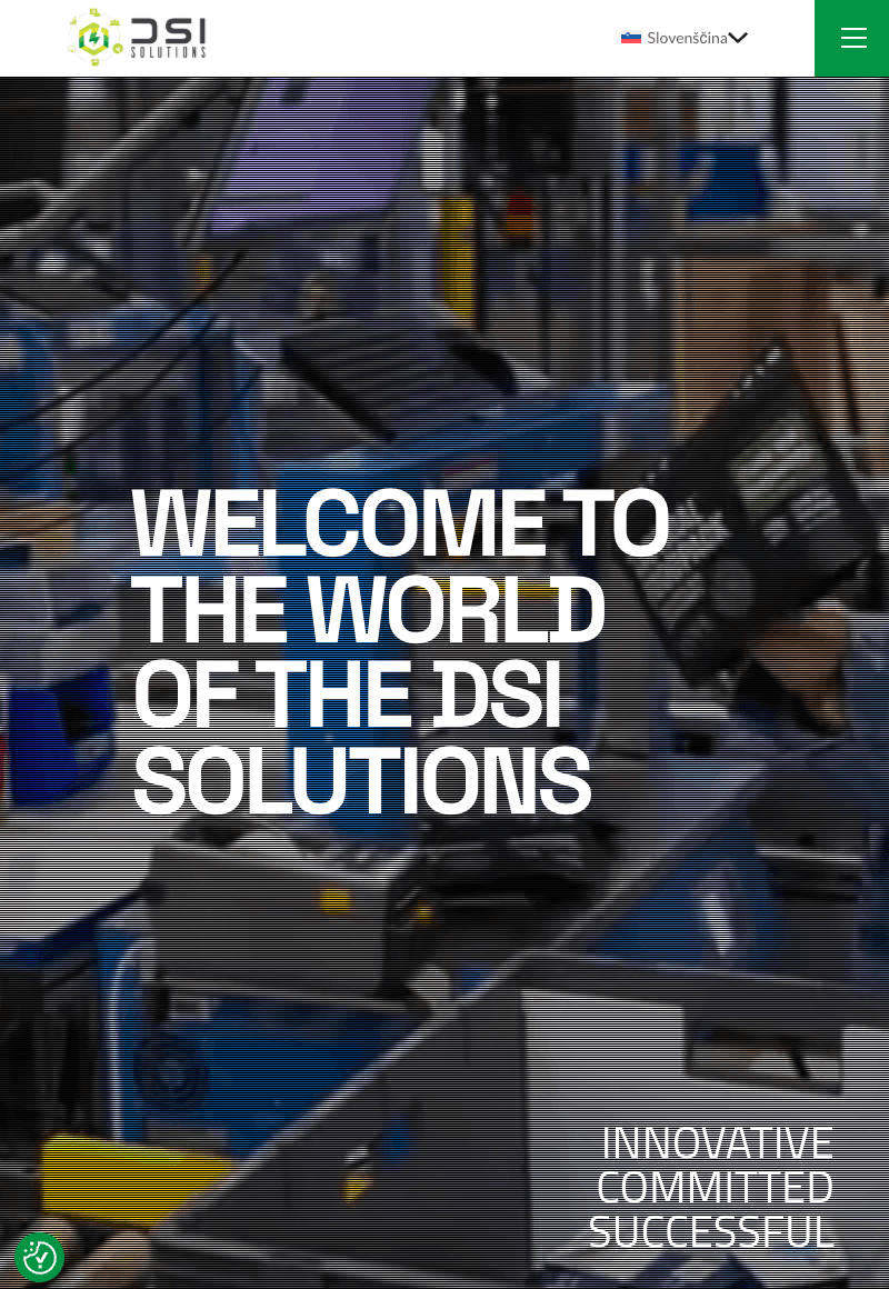 Izdelava Spletne Strani DSI Solutions
