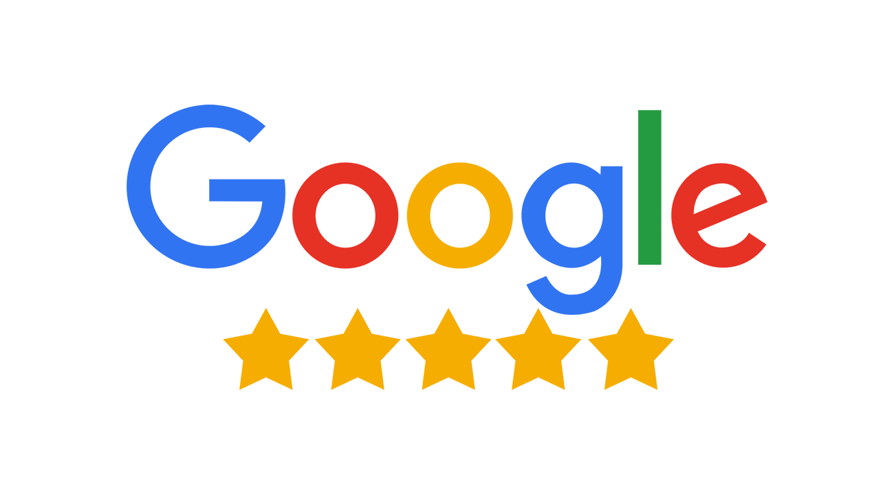 Google logo on a white background with multicolored letters.